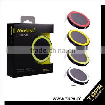 Mobile Phone Use and Electric Type aluminum frame wireless charger for all qi mobile phone