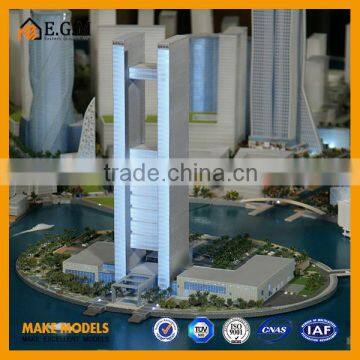 1:750 Bahrain Harbour master plan sand table