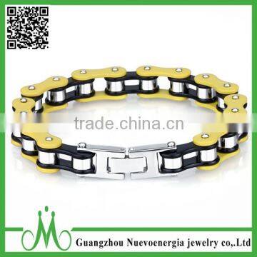 Factory wholesale 10mm stainless steel chain bracelet