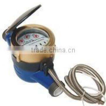 20415 New product DN15-25MM Brass Pulse Water Meter Remote Reading function