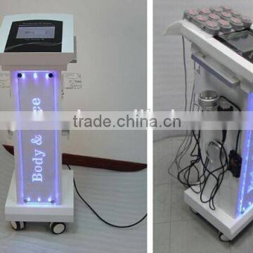 10MHz Super Multipolar Rf Laser Vacuum&cavitation Slimming Machine Fat Freezing