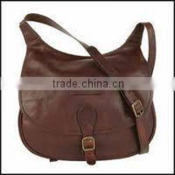 2015 LADIES SHOULDER BAGS LEATHER MATERIAL CHOCOLATE BROWN COLOR