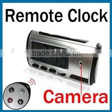 Table Clock Video Recorder Motion Detection Remote Control