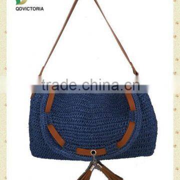 Paper Straw Shoulder Bag