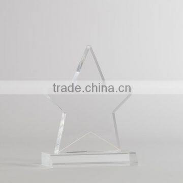 2106 best selling cheap crystal glass acrylic award for wholesaler