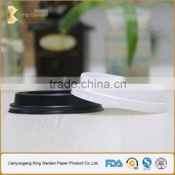 Custom Design Coffee Hot Paper Cup PS Lids