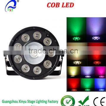 Dmx512 9 шт. по 12 Вт и 1 шт. 30 Вт 3 в 1 светодиодный прожектор Par Can для светлячка, бальных залов, КТВ, баров, сцен, клубов, вечеринок, свадеб