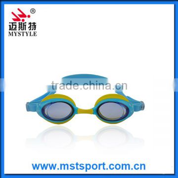 Best Anti-fog Waterproof Kids Swimming Goggles with colorful stamping