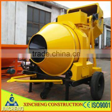 JZR350 Concrete Mixer Machine with wire rope lifting mode