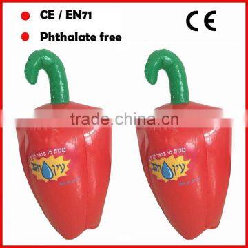 PVC inflatable Pepper for promotion inflatable vegetable pepper
