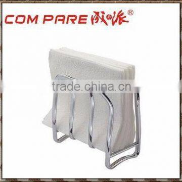 Decorative iron wire paper towel stand