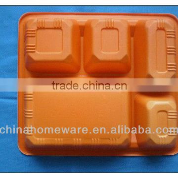 Disposable take away packaging plastic container