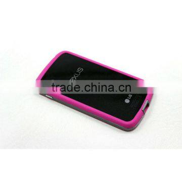 for LG e960 google nexus 4 bumper case