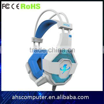 Factory wholesale OEM supper bass vibraton wired stereo headphone