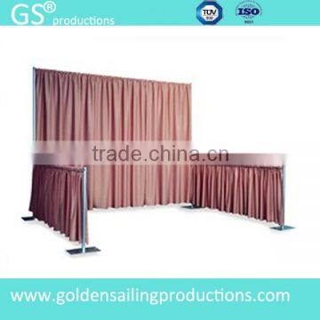 Wholesale backdrop pipe and drape for wedding, stage, trade show