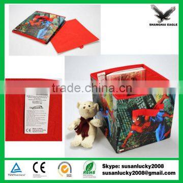 High Quality Folding Non-Woven Storage Ottoman/Stool With Imprint Logo (diectly From Factory) photo-2