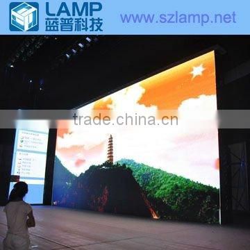 8.33mm hanging installation RGB HD LED wall screen