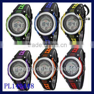 2014 latest many colors rubber strap sport watch for students digital rubber watch