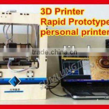 3d personal desktop printer rapid prototyper printer model/art works 3 dimension printer