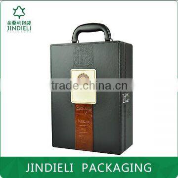 Antique Gift Wooden Wine Box Packing photo-3