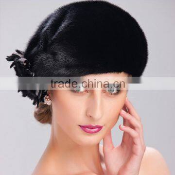 Wholesale Retail Mink Fur Hat female