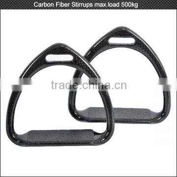 Best performance! stirrups with carbon fiber material, carbon fiber stirrups for jokey