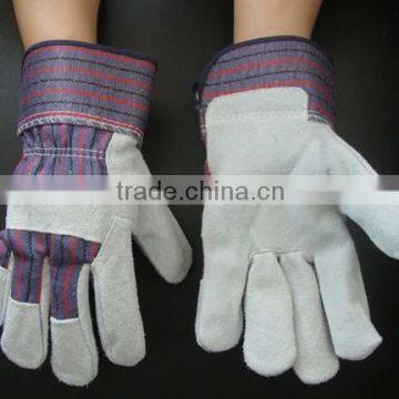 Hot sell high quality cow split leather working hand glove/working leather glove                        
                                                Quality Choice