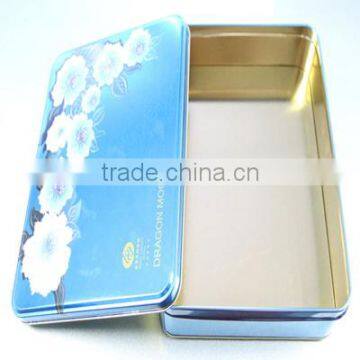 Cost-effective rectangular tin moon cake boxes