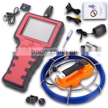 Pro 20m 12 LED Endoscope Borescope Sewer DVR 3.5" Pipe Inspection Camera System photo-6