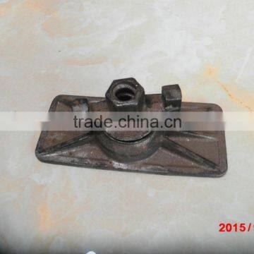 Formwork Cast Steel Wing Nut With Plate Tie Nut Anchor Nut With Plate photo-3