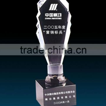 Customize acrylic laser engraved trophy sport trophy