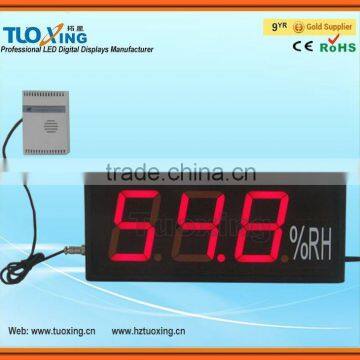 4 inch 3 digits LED digital thermo hygrometer