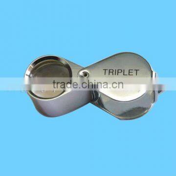 jewelers loupe with optical len