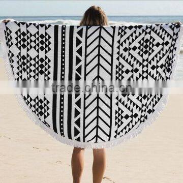 Round Beach Towels With Tassel photo-6