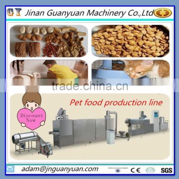 Popular pet food extruder/poultry food equipments/cat/dog food machine