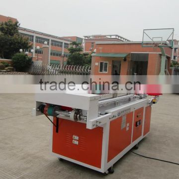 PVC clear packing boxes semi automatic gluing machine,Clear boxes gluing machine