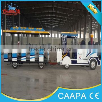 Chinese Style Trackless Tourist Train with Heavy Loading