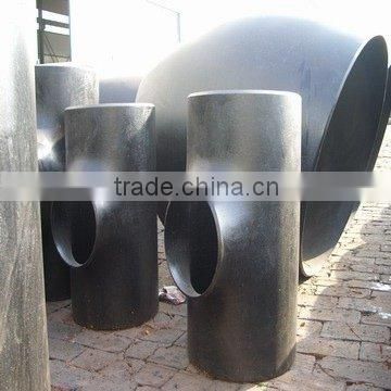 butt weld seamless tee junction fittings