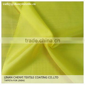 Linan Chenyi Textile 100% Polyester Taffeta Lining photo-4