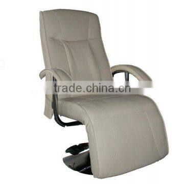 High back leather chair