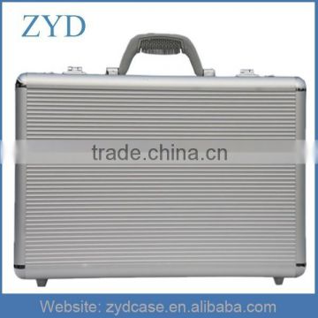 Large Capacity Briefcase Lakable Aluminum Security Document Bags ZYD-HZMlc017