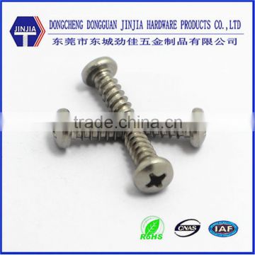 12#-14*14 ASME stainless steel thread forming screw for outdoor lights