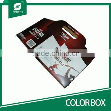 FREE SAMPLE CORRUGATED COLOR HOLDERS FOR PACKING MILK WITH HANDLE photo-3