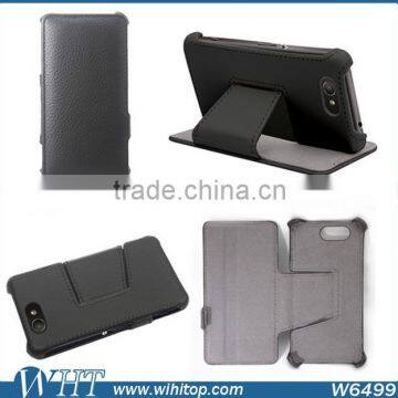 Luxury Leather Case for Xperia Z4 Mini/ for Sony Xperia Z4 Compact photo-2