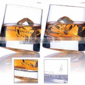customer design hot sell clear rolling glass