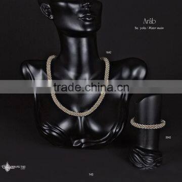 Ring Earring Bracelet Necklace Hellenic jewelry set