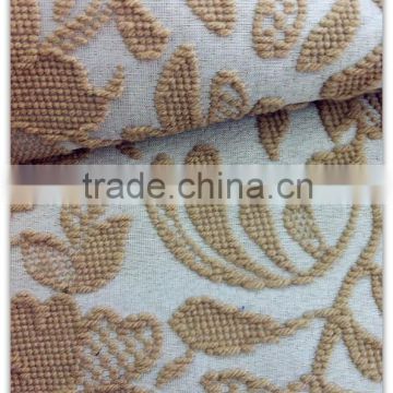 Polyester blend jacquard fabric for curtains