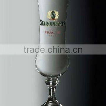 hot selling promotional high end goblet beer glass made in china