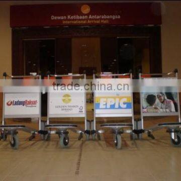 2014 new arrival airport luggage trolley for passenger