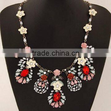 ODM/OEM Jewelry Factory fashion jewelry wholesale chunky statement necklace in china, baroque necklace